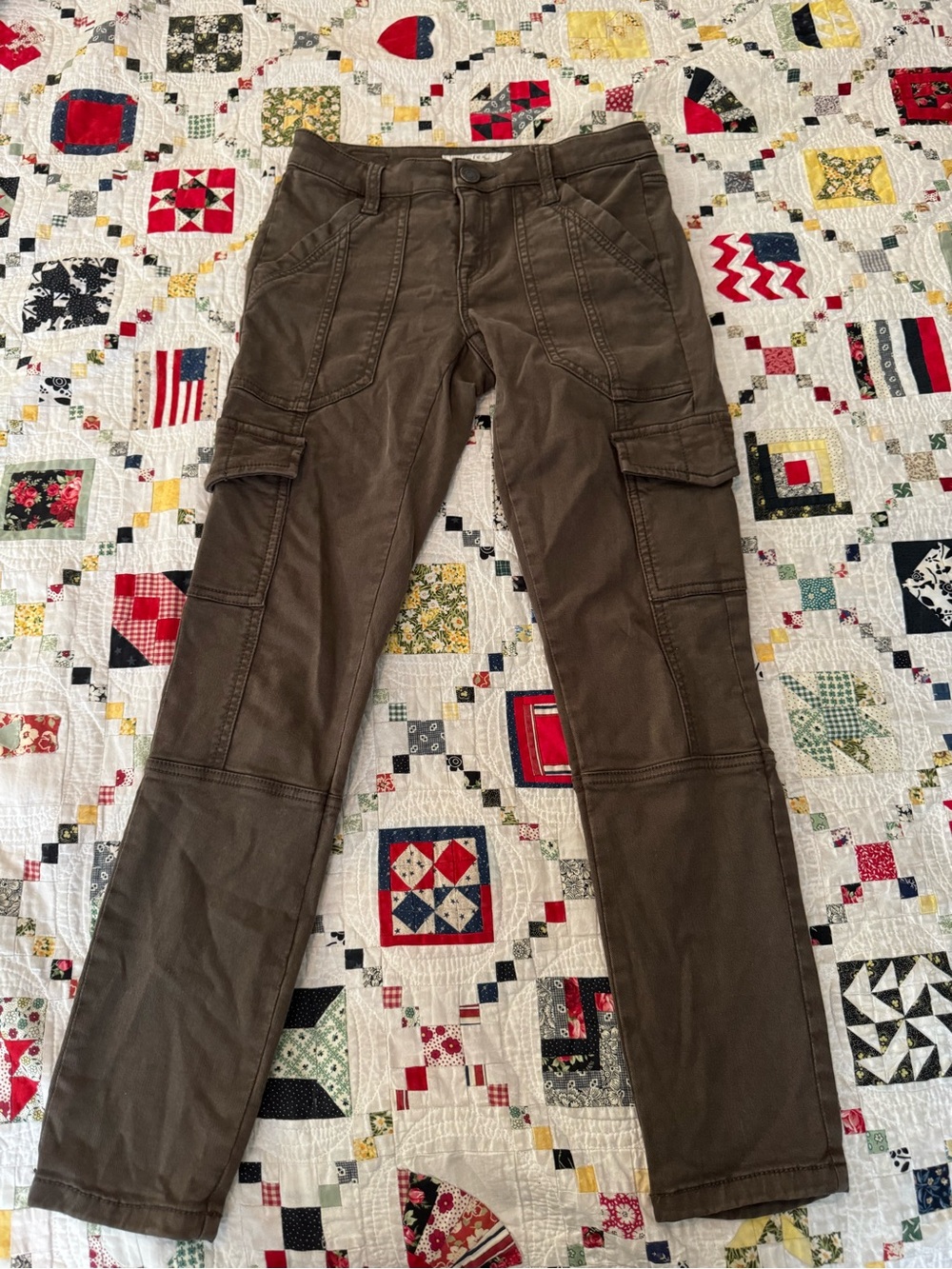 Joie Brown Utility Cargo Pants